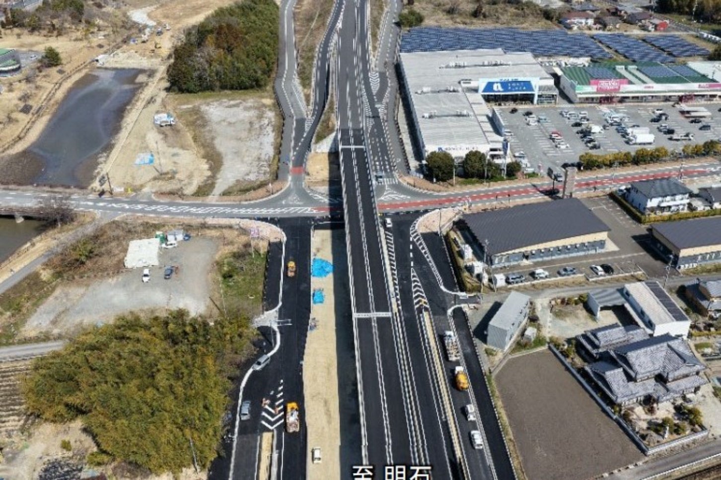 2026年6月に全通を迎える西脇バイパス。東播丹波連絡道路の一環として、「兵庫県の新たな南北軸として整備が進む。