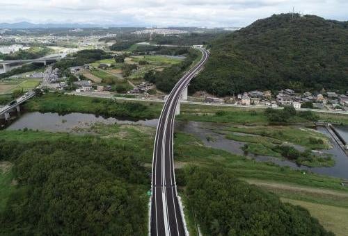2025年11月に全通した東播磨道