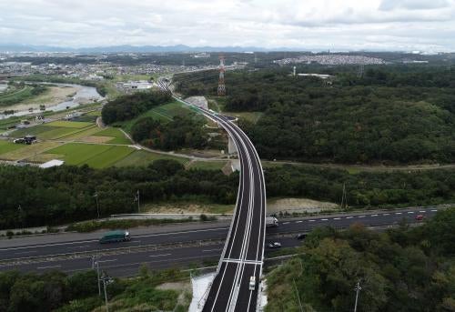 2025年11月に全通した東播磨道