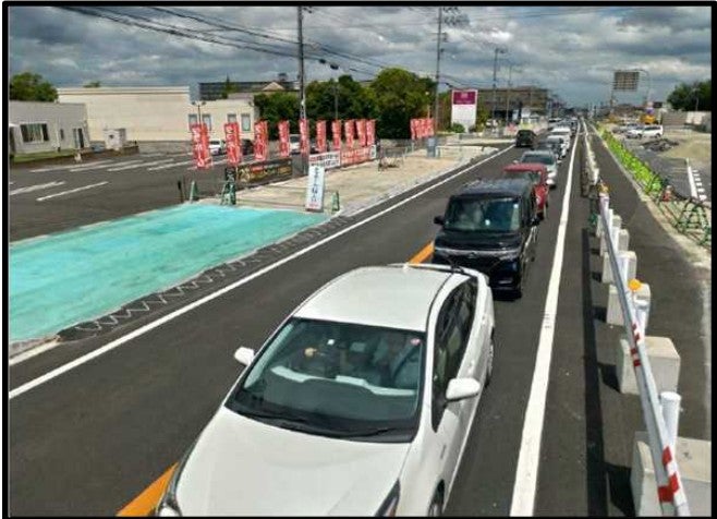 東播磨道からさらに国道250号まで都市計画道路が全通間近だ
