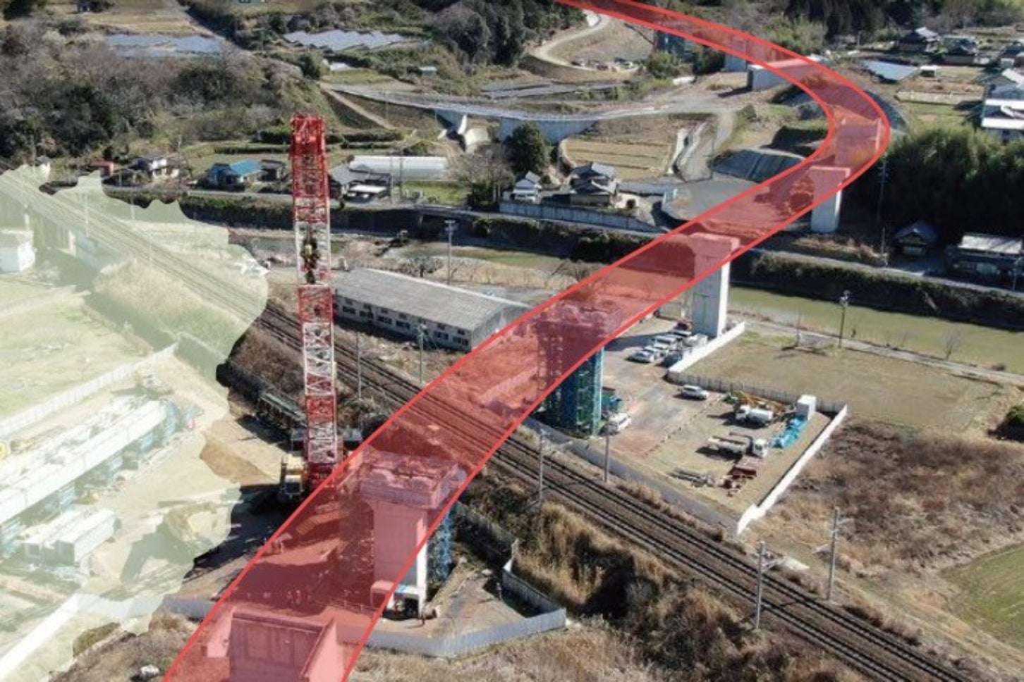 国道19号で整備中のバイパス「瑞浪恵那道路」。一方で新たな広域バイパスの計画が浮上し始めた。