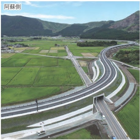 2022年に開通した「北側復旧道路」