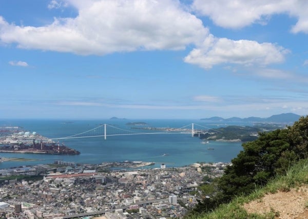 下関北九州道路の眺望想定イメージ。