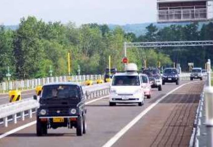 2013年に全線開通した名寄美深道路