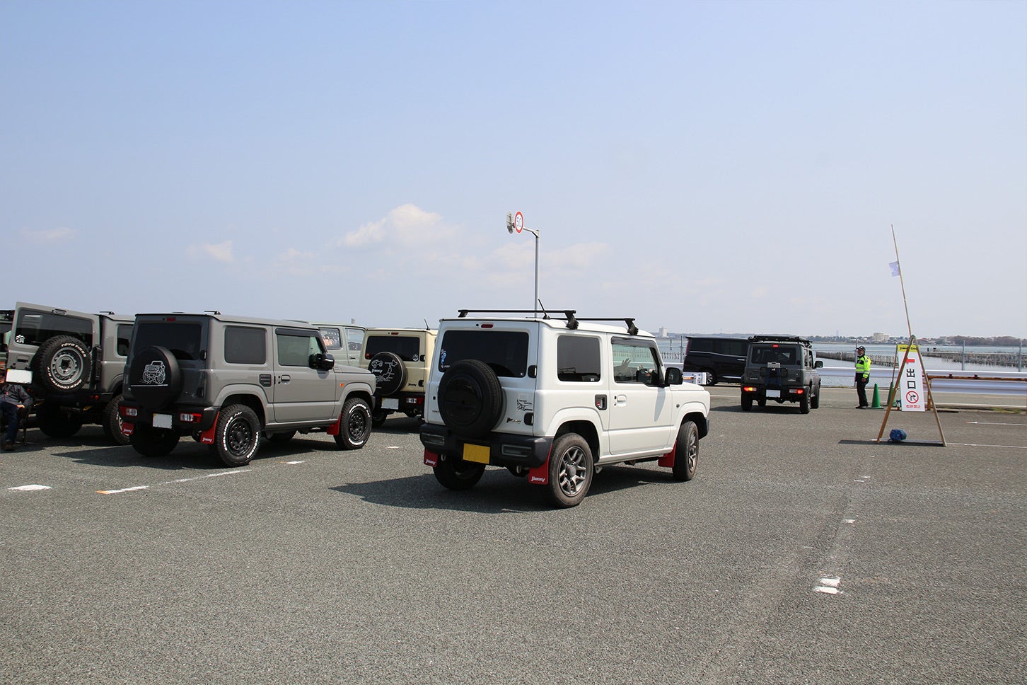 ジムニーデイの退場シーン