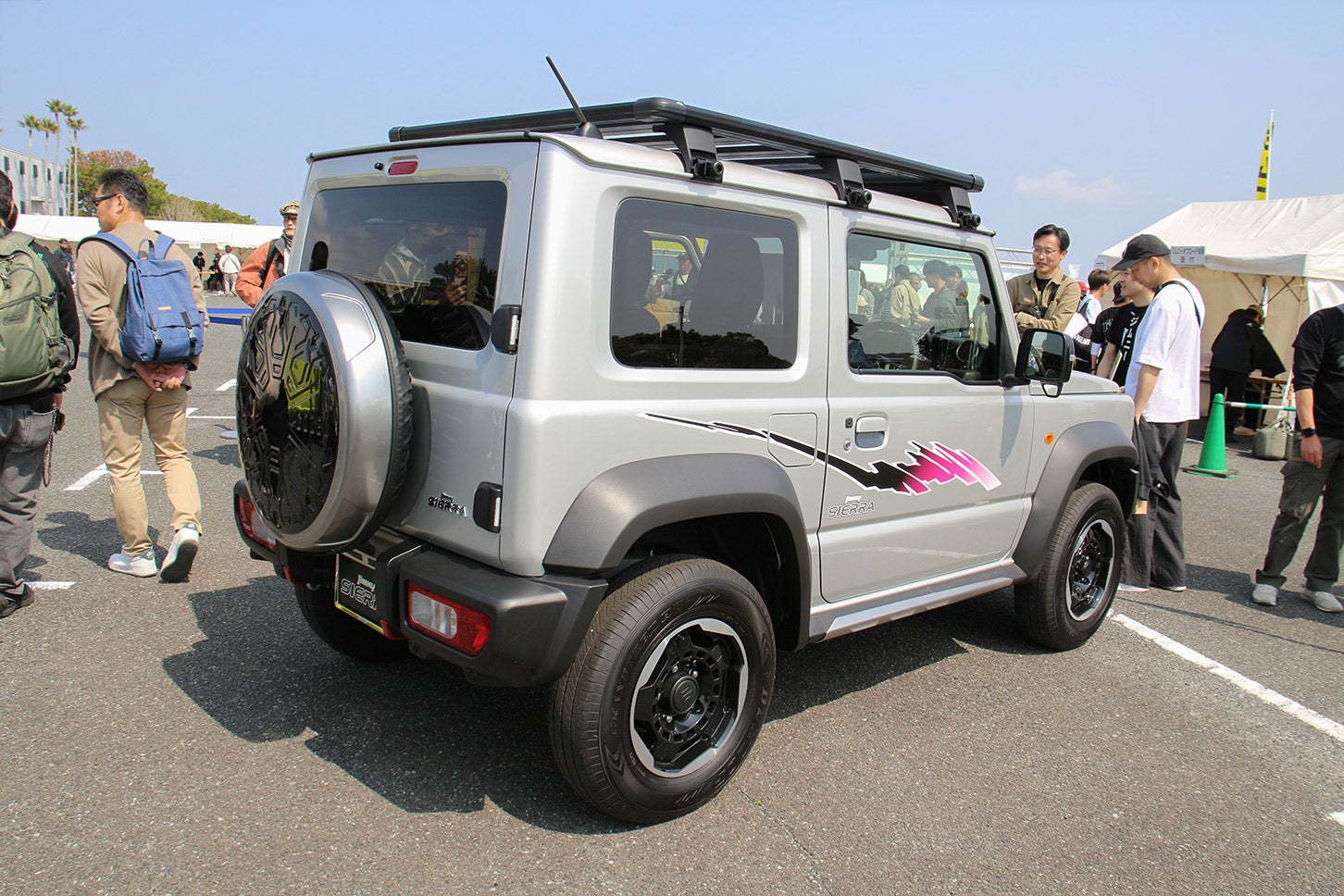 ジムニー シエラのオプション装着車