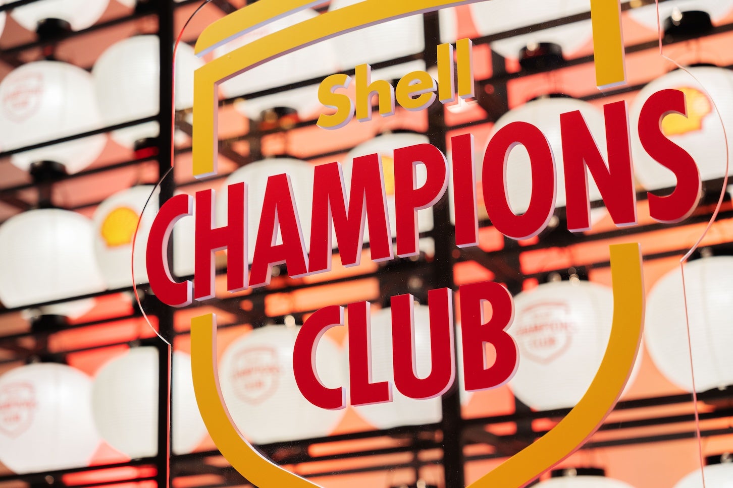 Shell CHAMPIONS CLUBでの演出。