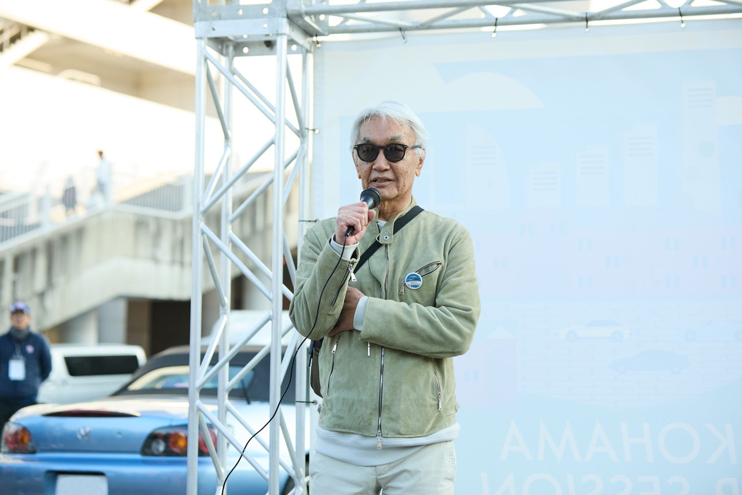 イベントにはカーグラフィック代表取締役社長の加藤哲也さんも来場し、閉会式ではスピーチをされていました。