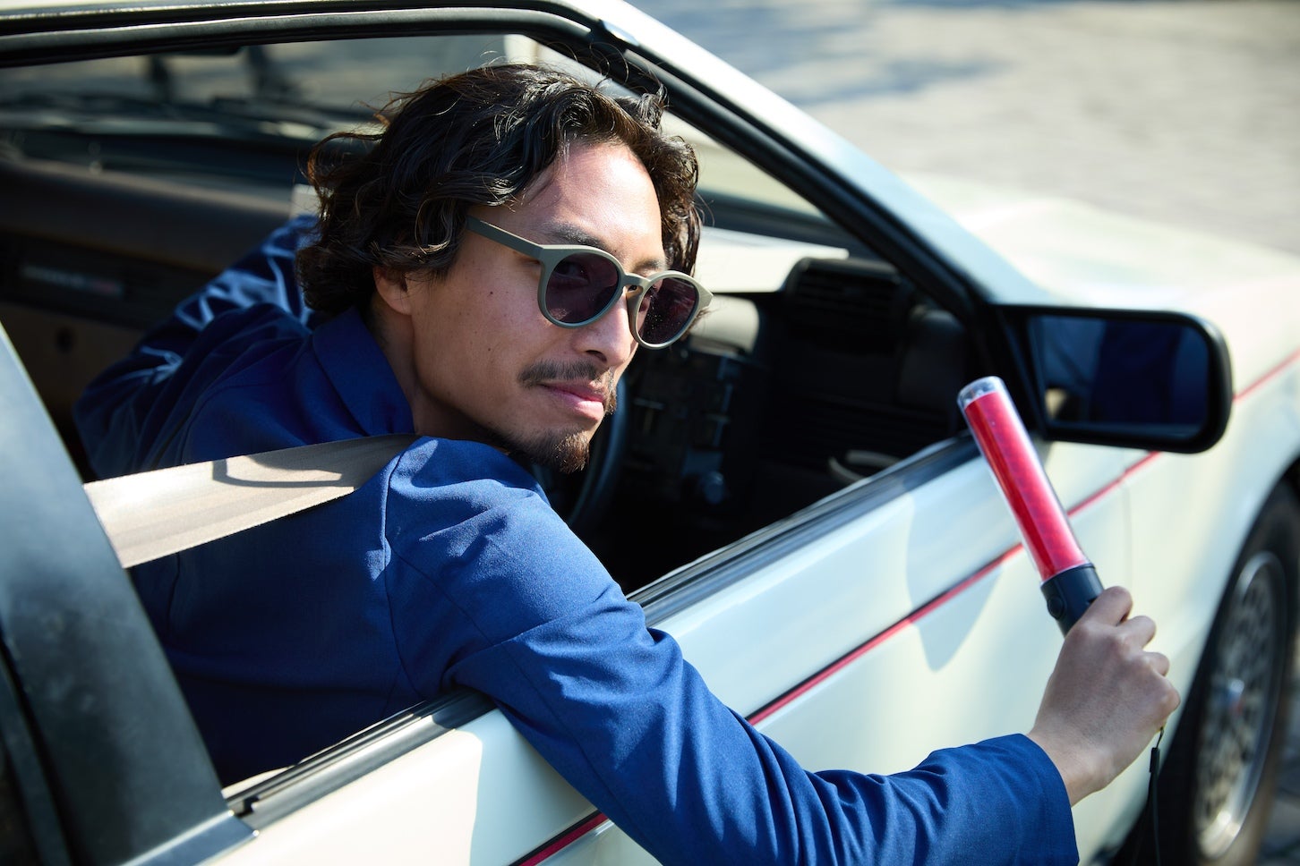 YOKOHAMA Car Sessionの発起人である後藤和樹さん。愛車はいすゞ「ピアッツァXE」です。