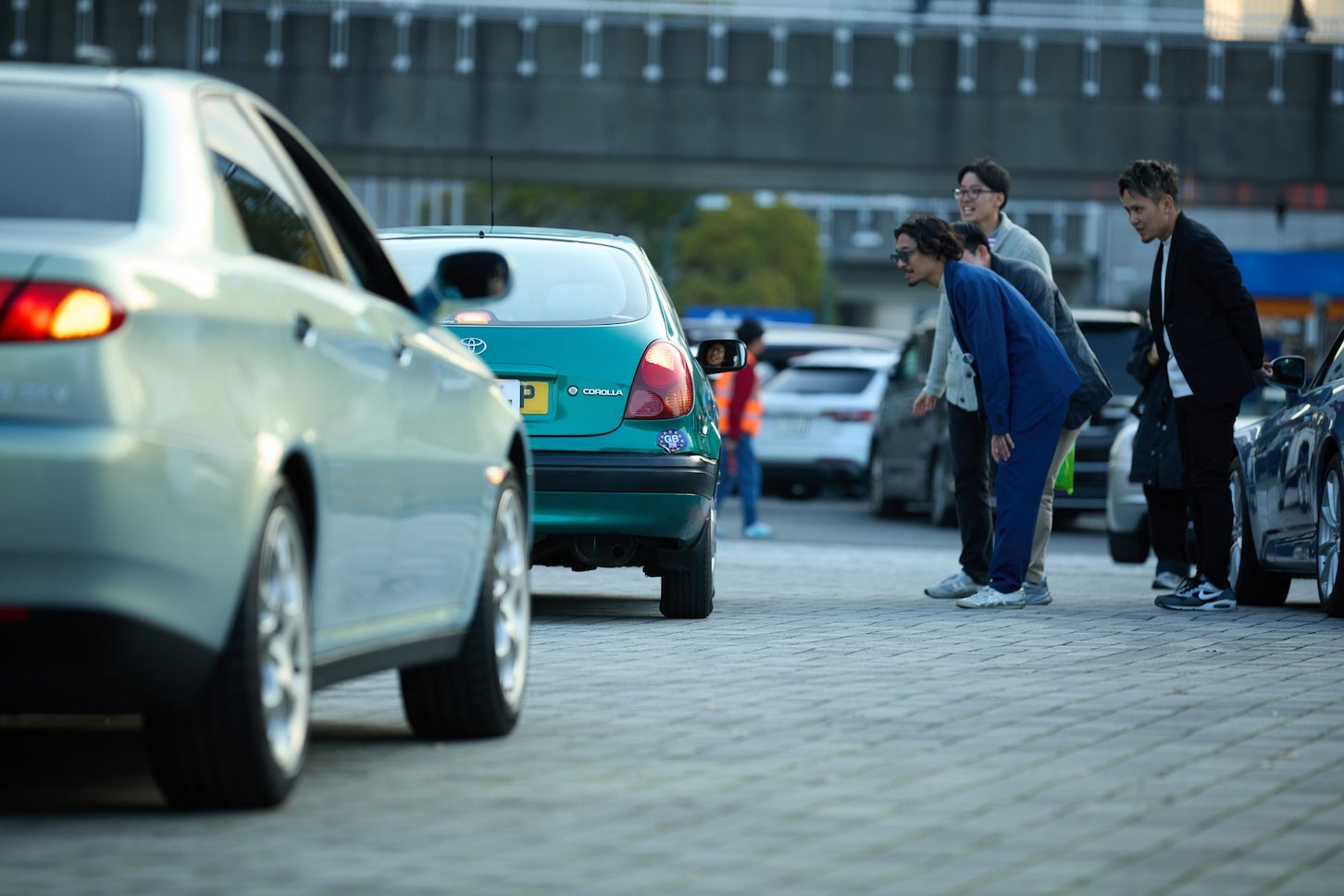 閉会式後のお見送りシーン