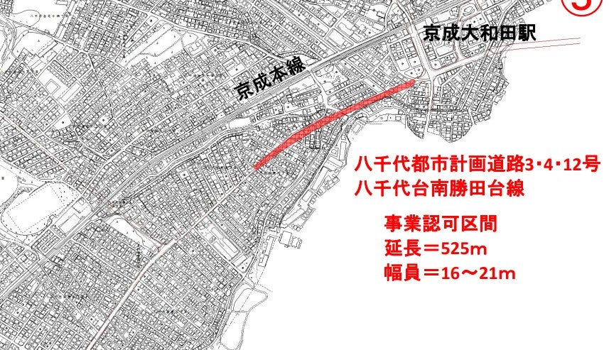 八千代台南勝田台線の概要。