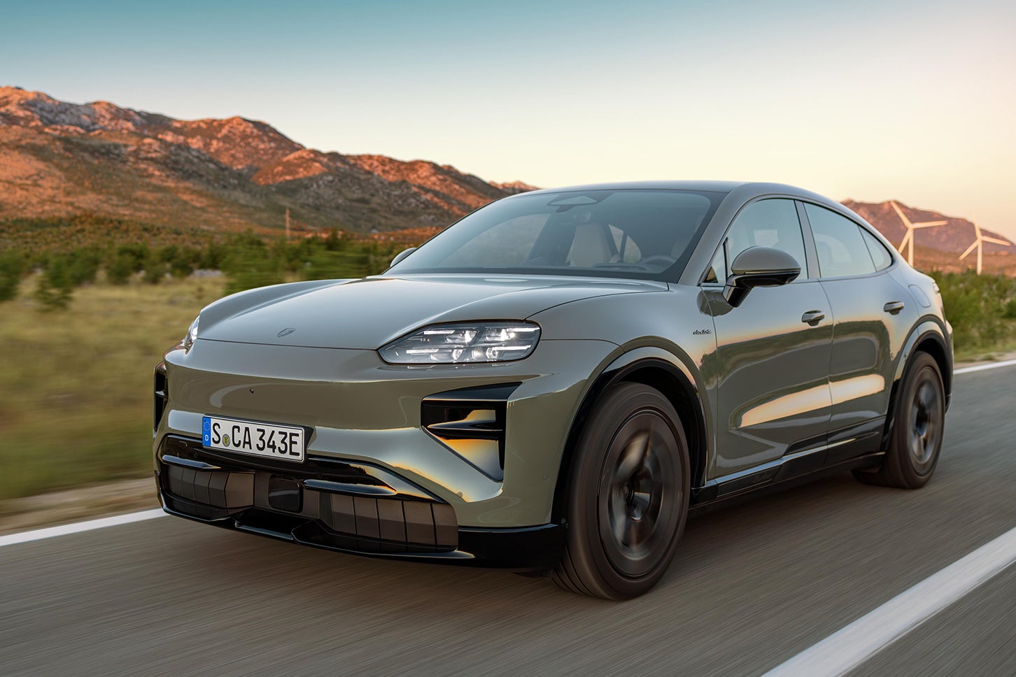 ポルシェ・カイエン・ターボ・クーペ・エレクトリック｜Porsche Cayenne Turbo Coupé Electric