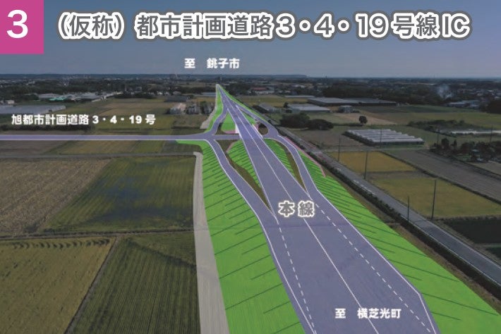 銚子連絡道路3期工区の概要