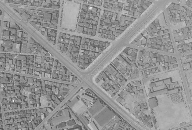 1960年代の時点で、小田栄までは都市計画道路としてすでに完成していた富士見鶴見駅線