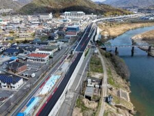 2026年6月に全通を迎える西脇バイパス。東播丹波連絡道路の一環として、「兵庫県の新たな南北軸として整備が進む。