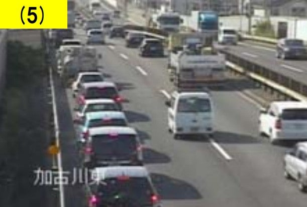 渋滞が激しい国道2号バイパス