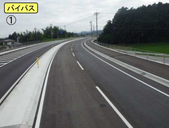 2015年に全通した鹿沼南バイパス