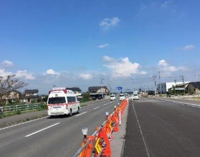 2019年に開通した合戦場工区