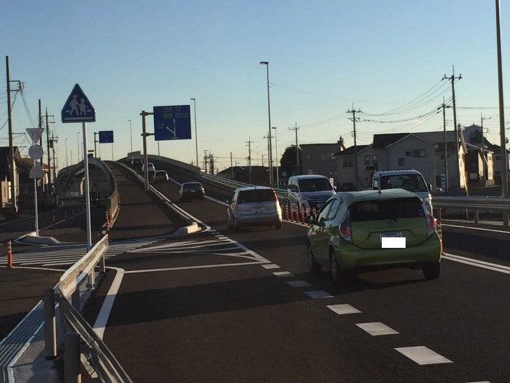 2016年に開通した平柳工区