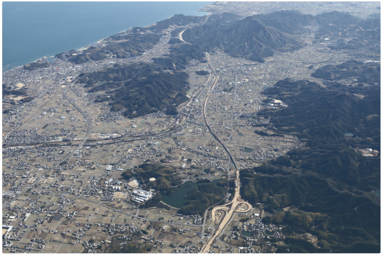今治市新谷地区～朝倉下地区の状況（2025年1月）