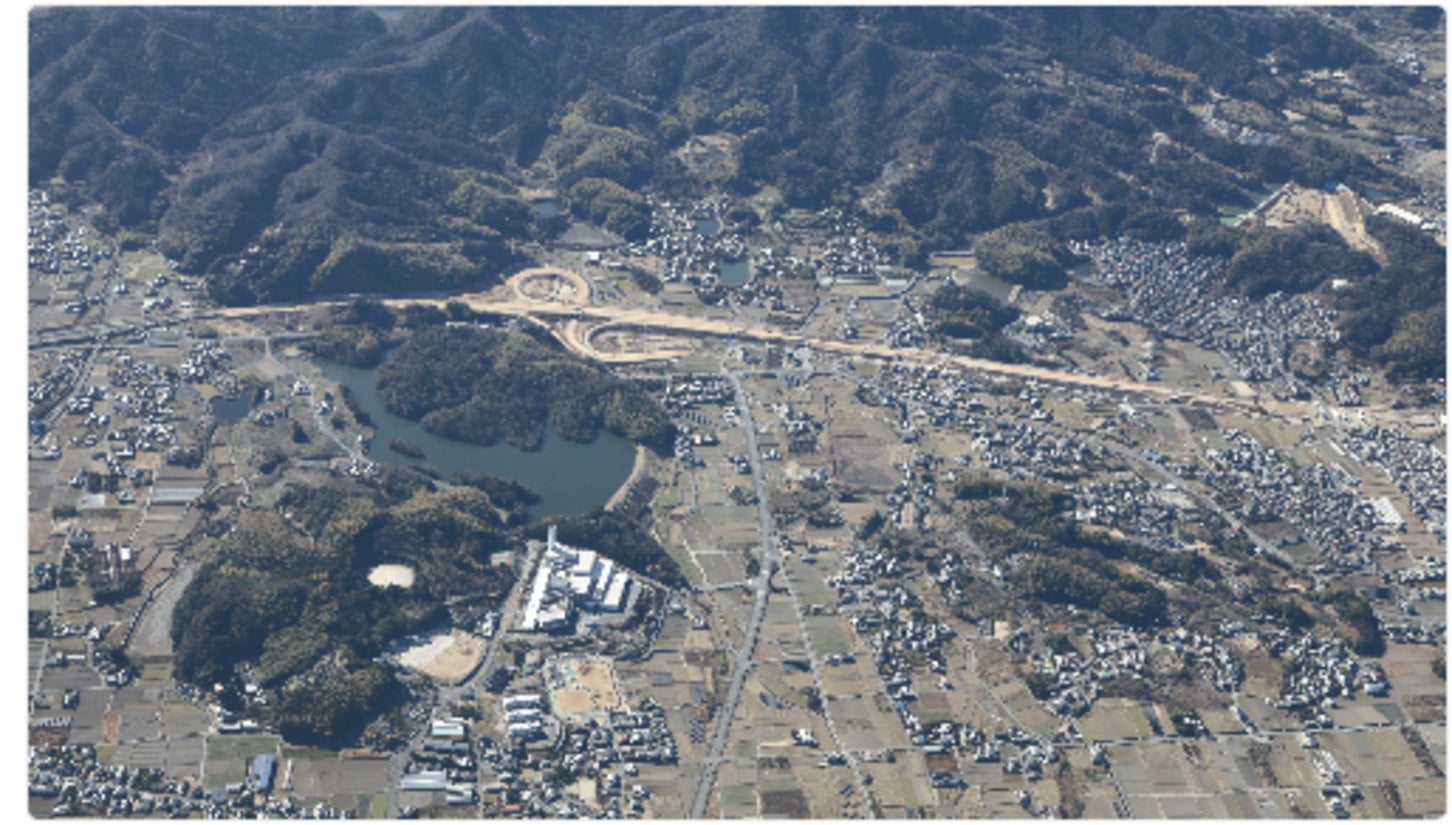 今治朝倉ICの状況（2025年1月）