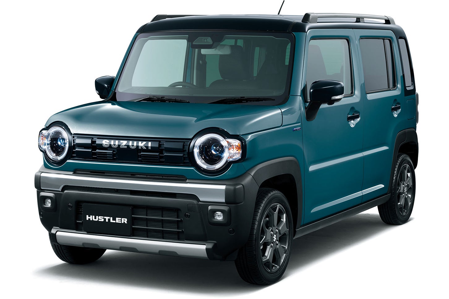 ハスラー タフワイルド｜ボディカラー：デニムブルーメタリック ブラック2トーン
