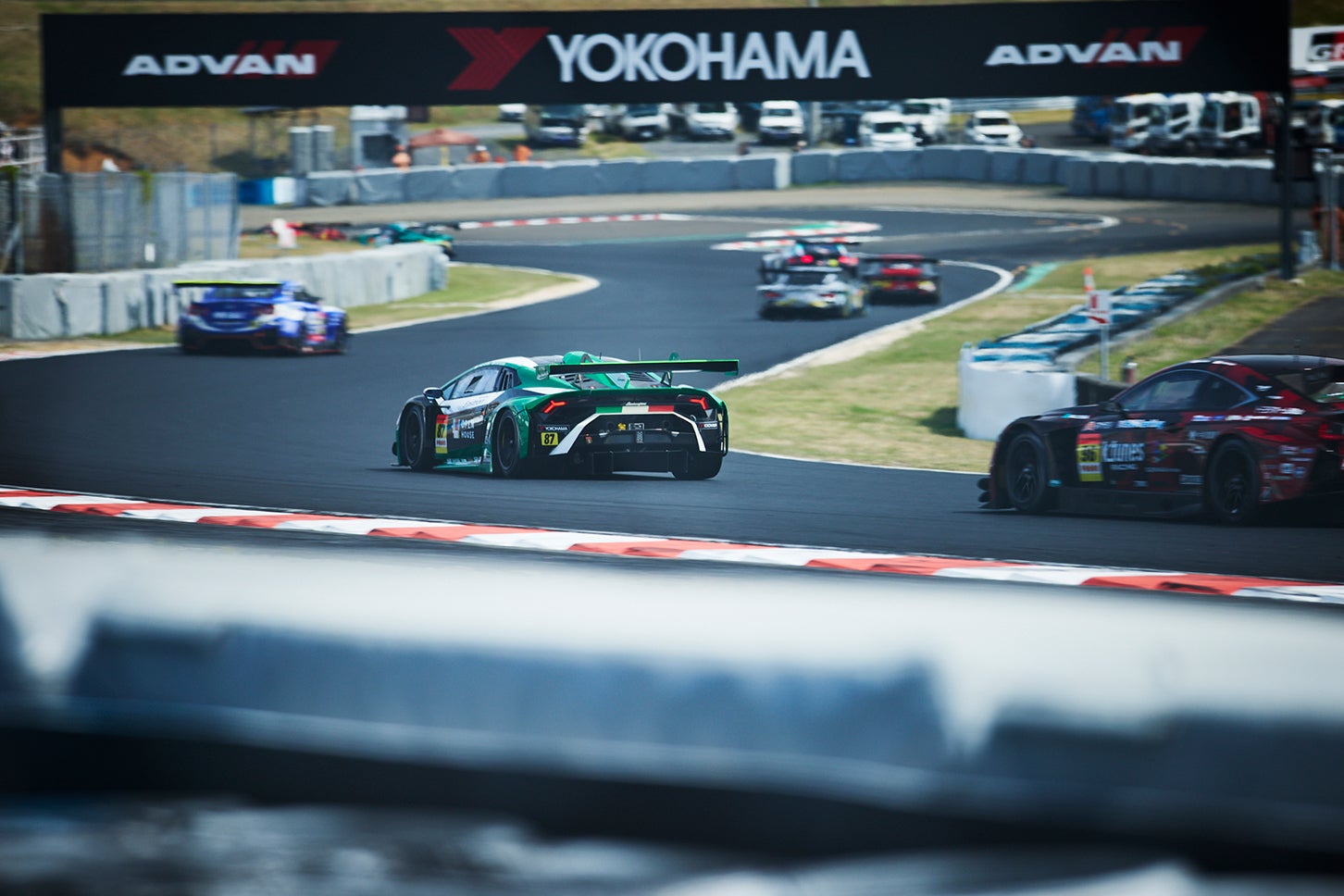 87号車、OPEN HOUSE Lamborghini GT3は、このJLOCのウラカンで2024年のGT300クラスチャンピオンを獲得した元嶋佑弥、そしてベテランの松浦孝亮ガドライブ。今回は15位でレースを終えている。