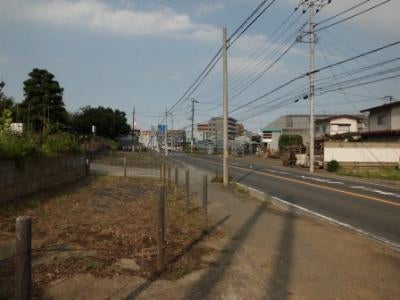 まだ着工前の大熊新羽地区