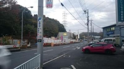 まだ着工前の大熊地区
