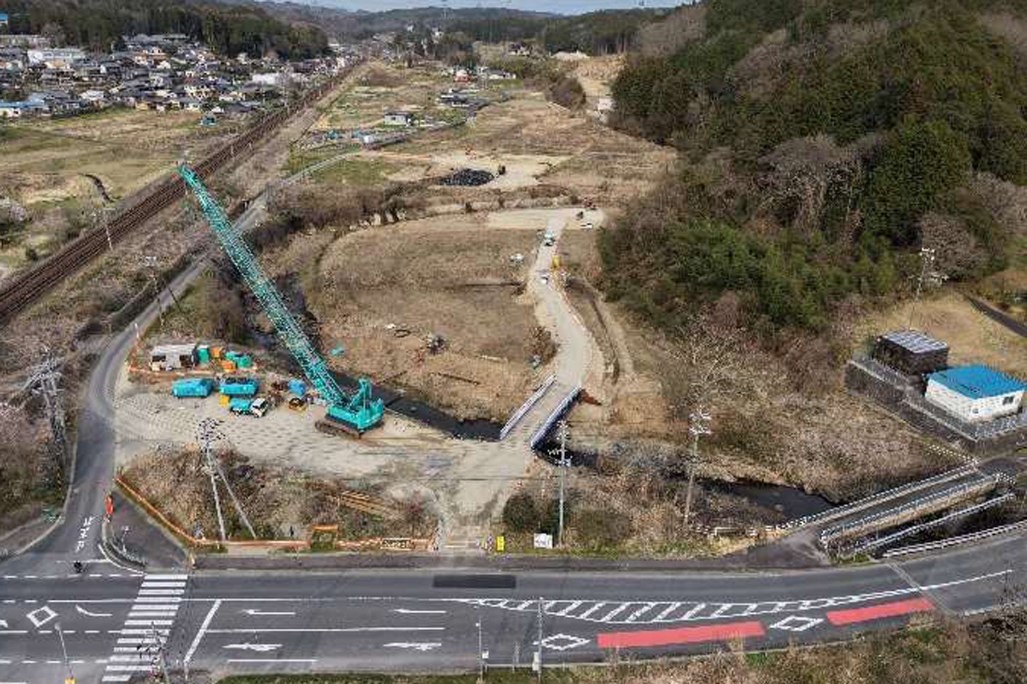 国道19号で整備中のバイパス「瑞浪恵那道路」。