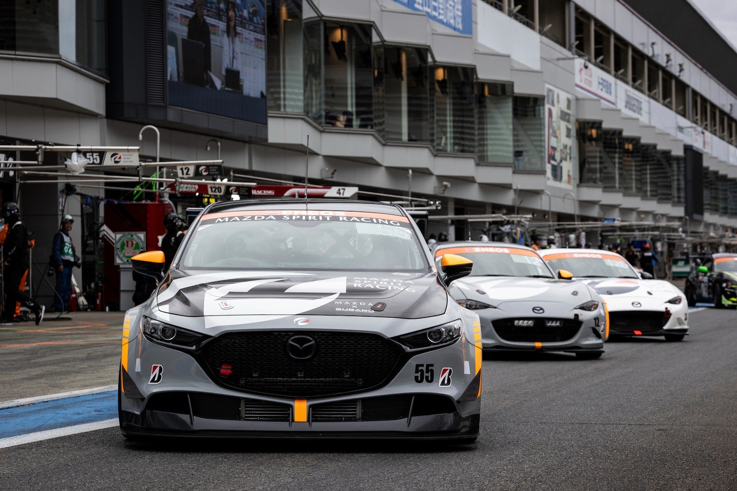 MAZDA SPIRIT RACING 3 Future concept （ST-Qクラス・55号車）