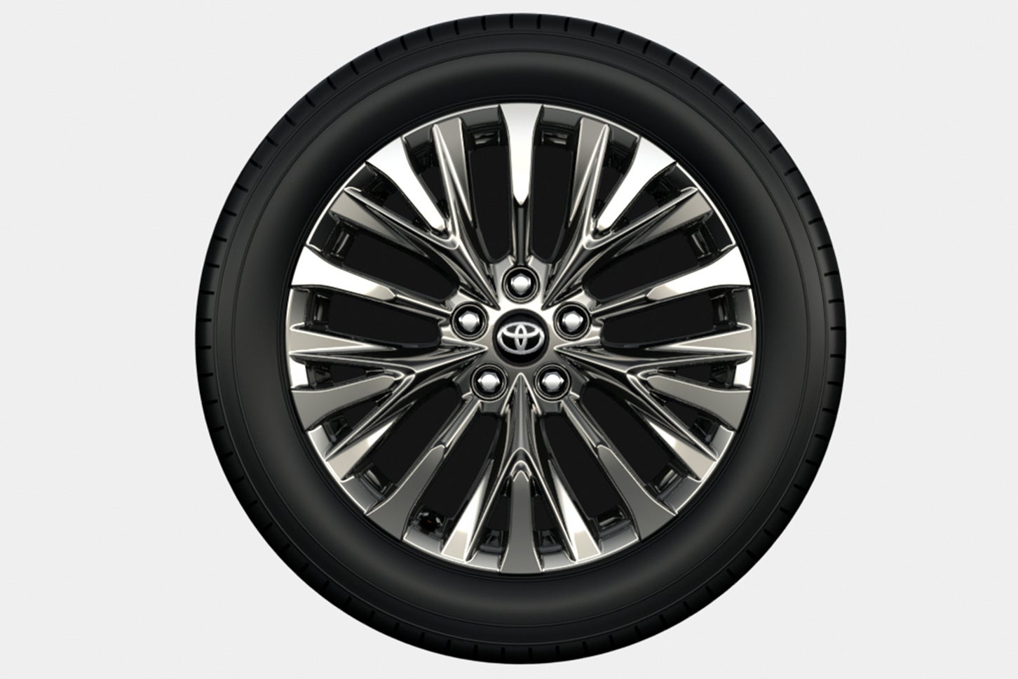 トヨタ・アルファードZ（PHEV）｜225/55R19タイヤ& 19×7Jアルミホイール（シルバースパッタリング塗装）