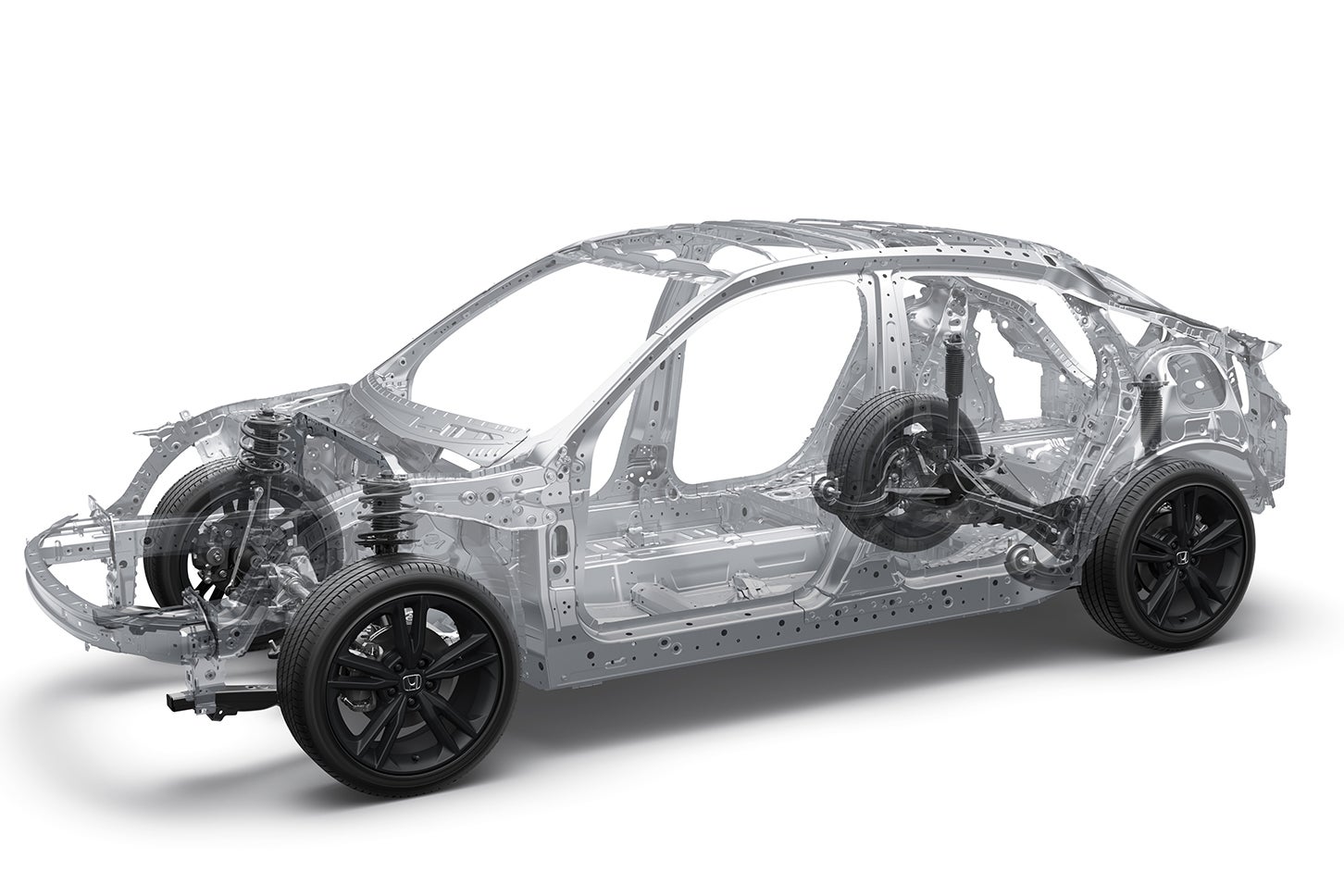 ホンダ・シビックe:HEV RS｜ボディー構造イメージ