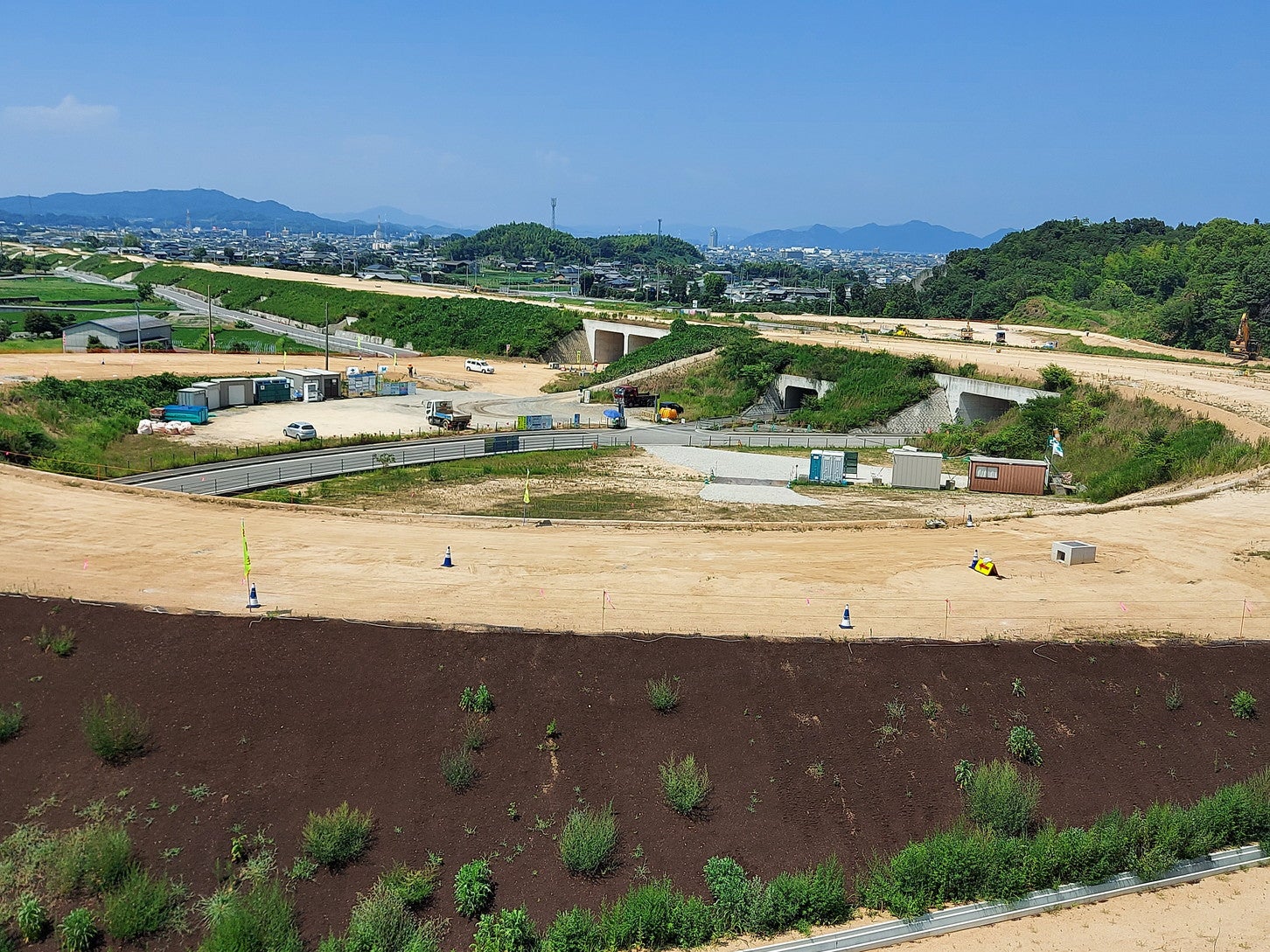 今治朝倉ICの状況（2025年7月）