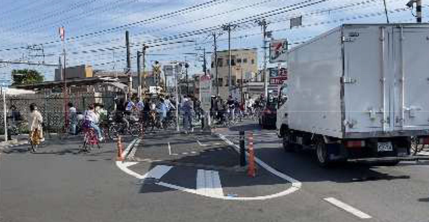 「JR小田踏切」の現況