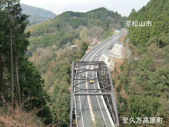 2012年に開通した三坂道路