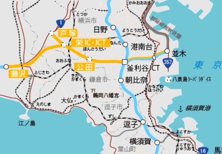 工事が進む圏央道横浜区間