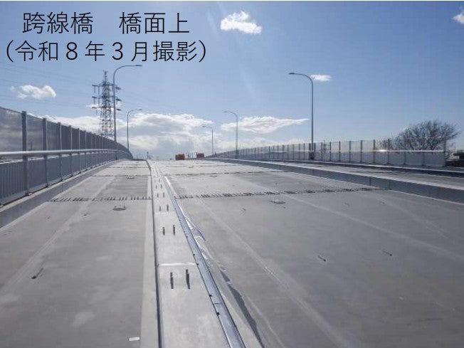 藤崎茜浜線の工事状況