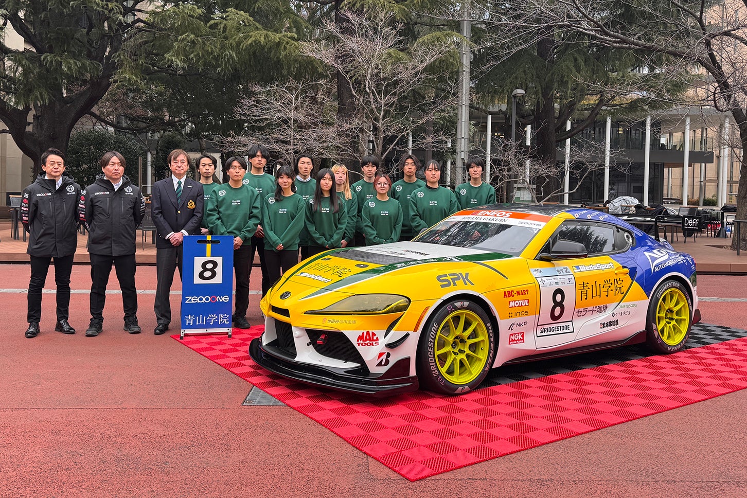 タスキの代わりに“ハンドル”でつなぐ──青山学院大学自動車部、富士24時間への挑戦