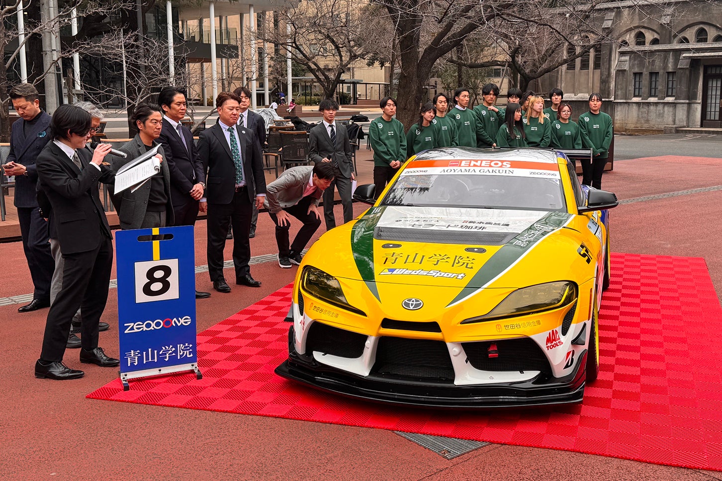 タスキの代わりに“ハンドル”でつなぐ──青山学院大学自動車部、富士24時間への挑戦