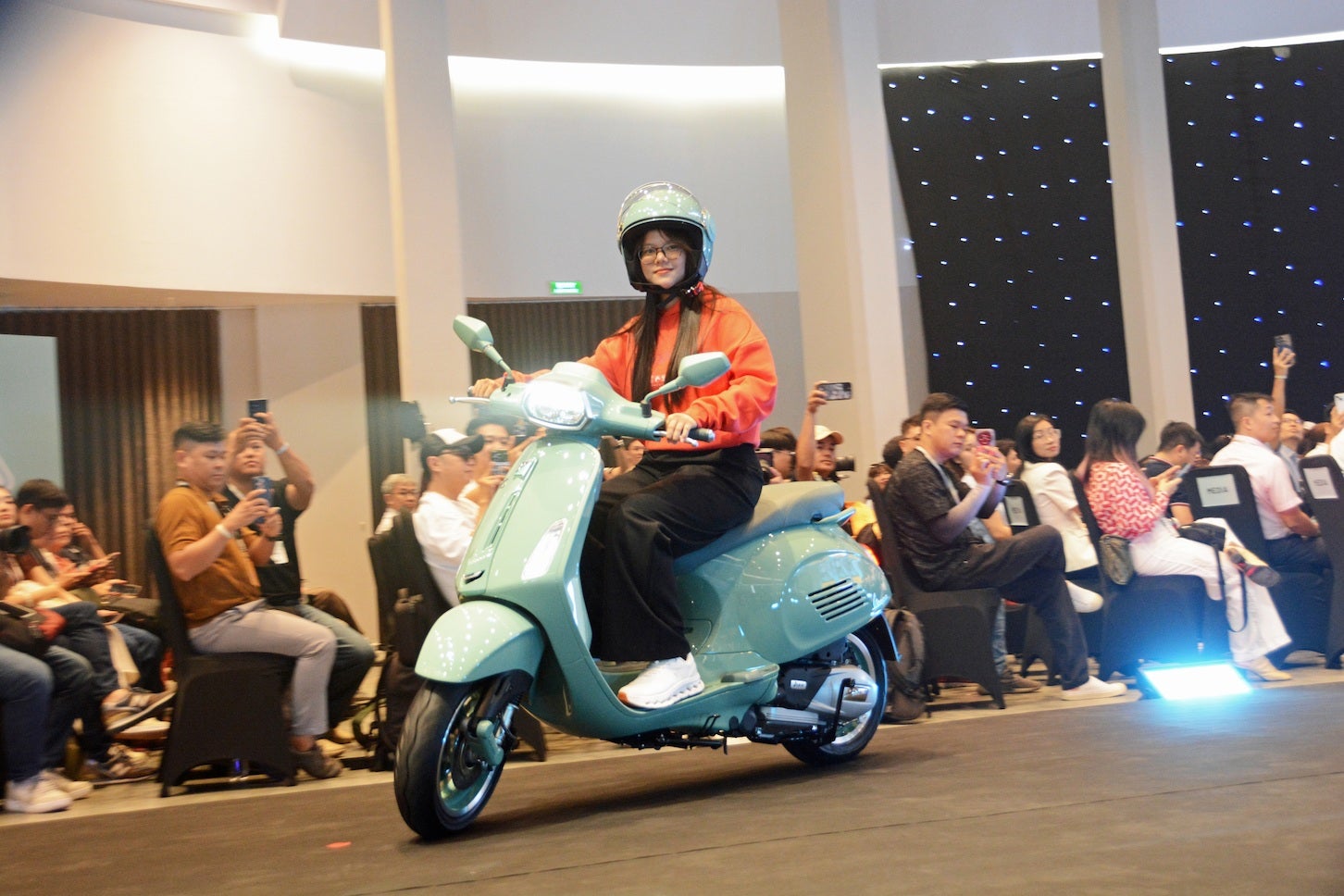 ベスパ80周年イベント「80 YEARS OF AN ICON」の様子
