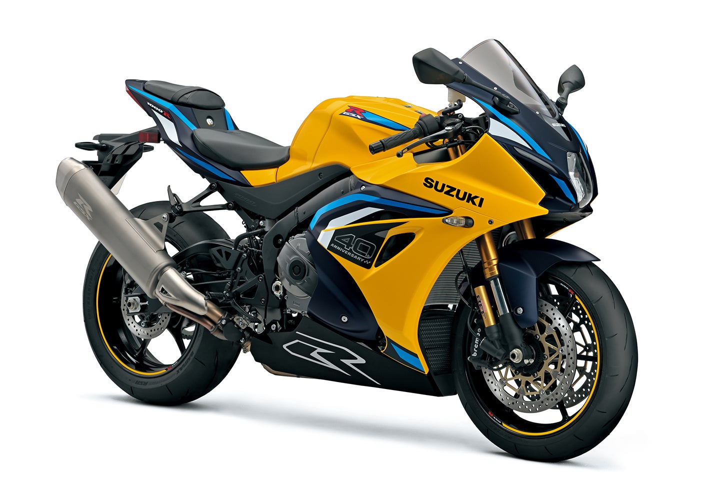 スズキGSX-R1000R｜カラー：パールイグナイトイエロー/マットステラブルーメタリック