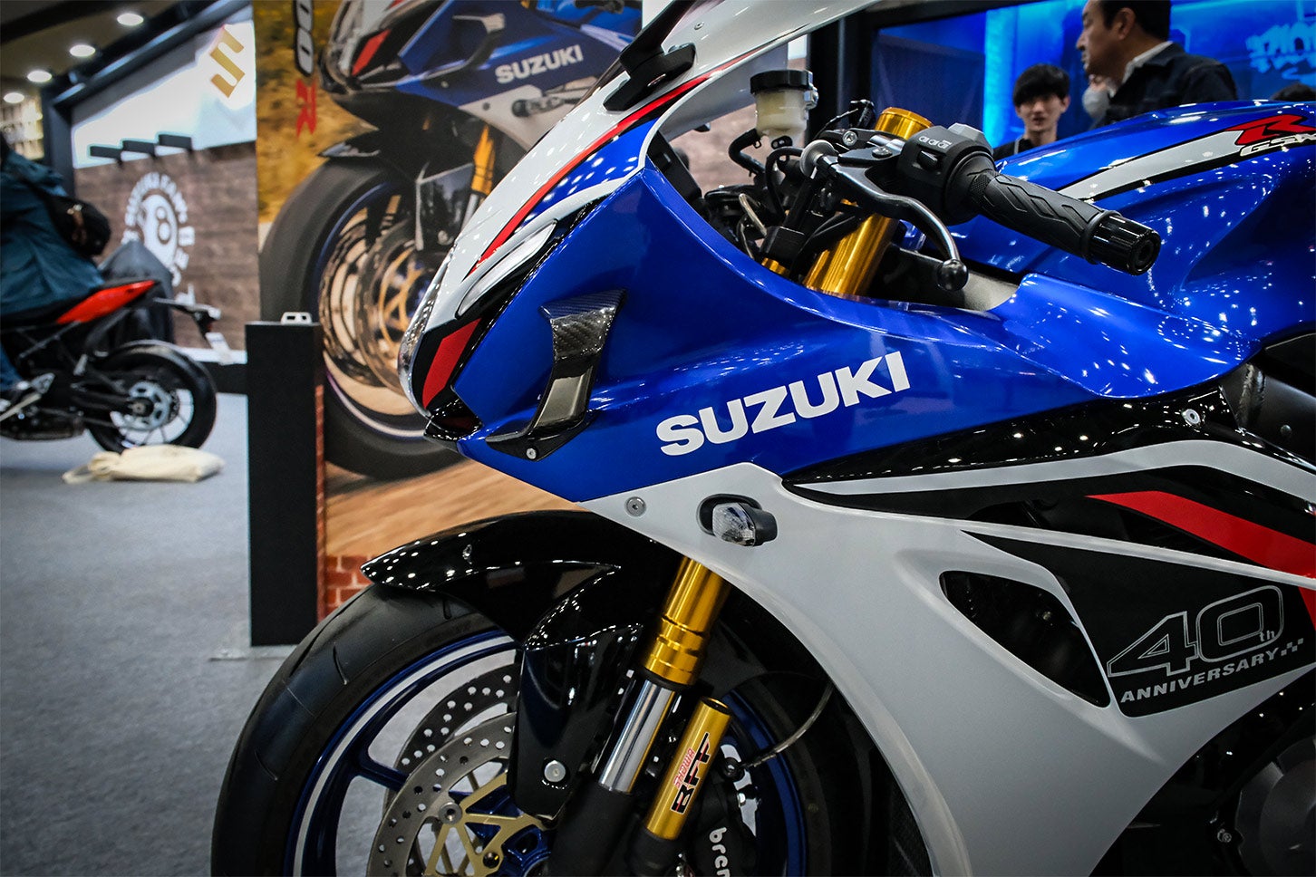 東京モーターサイクルショー2026で展示されたスズキGSX-R1000R
