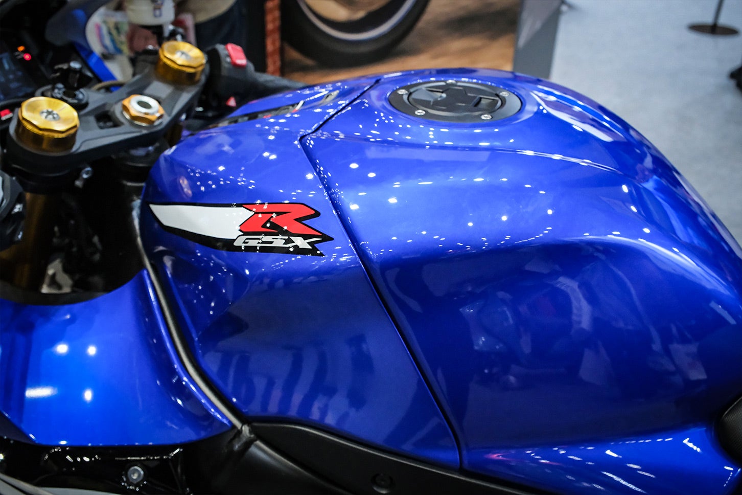 東京モーターサイクルショー2026で展示されたスズキGSX-R1000R