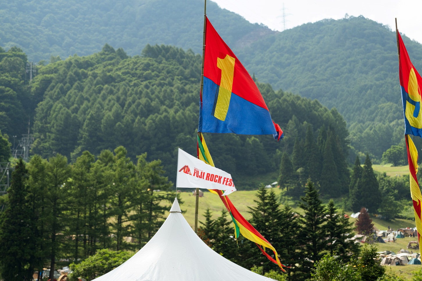 FUJI ROCK FESTIVAL’25の様子。