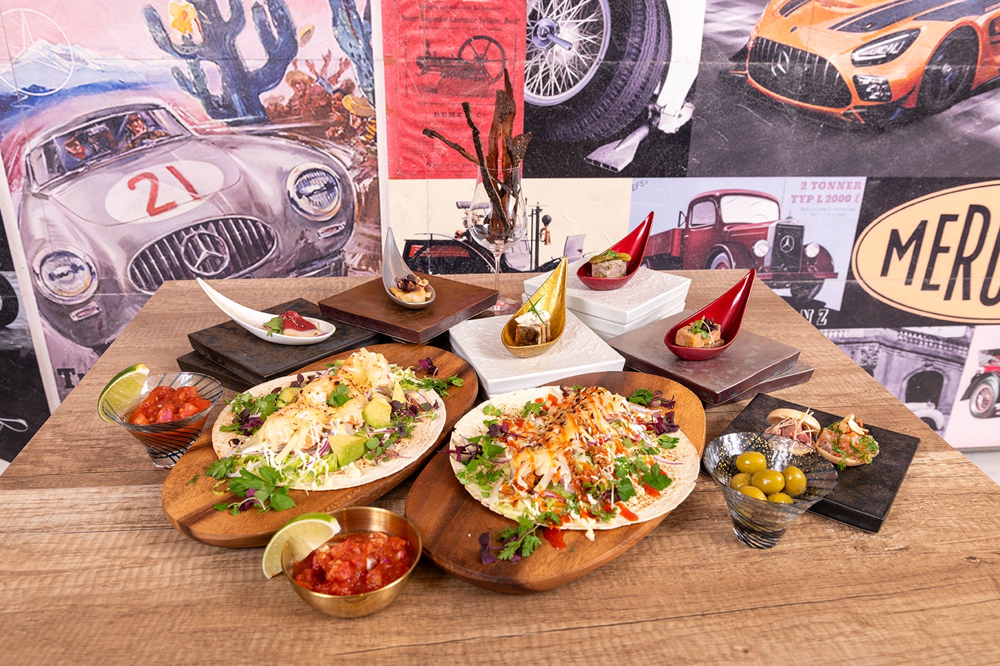 Mercedes-Benz STUDIO TOKYO｜PANAMERICANA BAR by MUSIUM フード