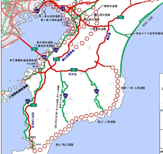 外房側の構想路線がつながれば、房総半島をぐるりと一周できる