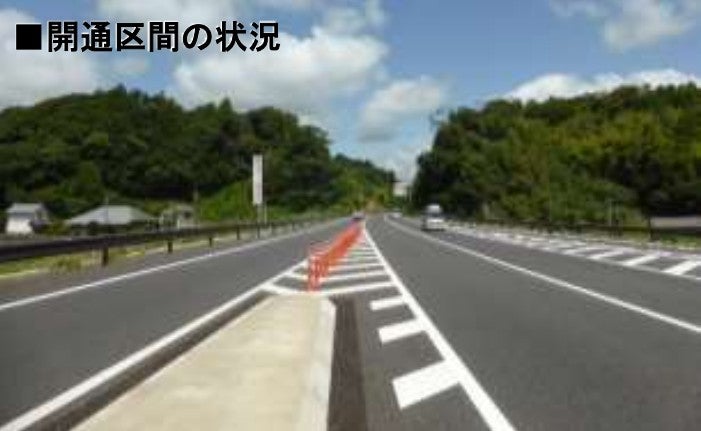 茂原一宮道路の供用済み区間