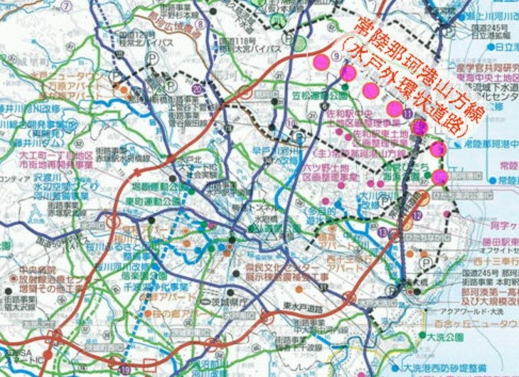 「水戸外環状道路」の概要