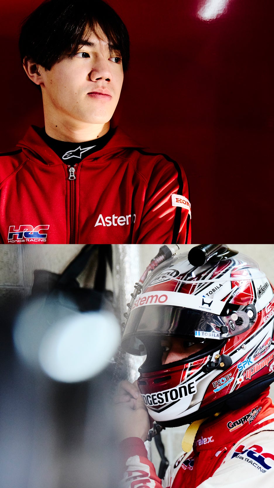 弱冠20歳のルーキーでありながら、今シーズンはスーパーフォーミュラのシートも確保し実績十分の若手トップドライバー、野村勇斗選手。GT500でもすでに非凡な速さを見せている。